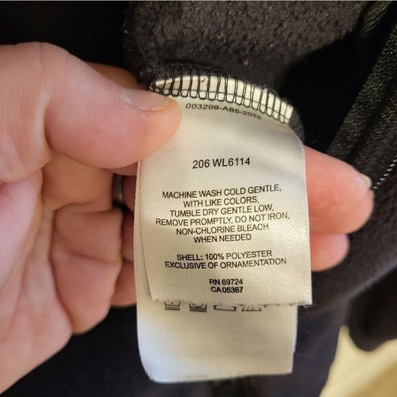 Columbia black fleece full zip jacket - Picture 9 of 10